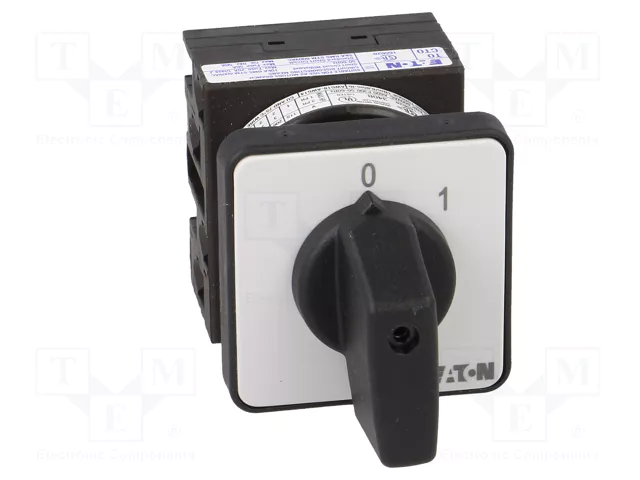 EATON ELECTRIC Interruptor de leva 20A 0-1 con 2 posiciones estables