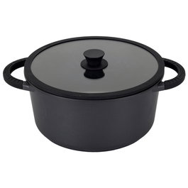 Cook Concept Cacerola de Aluminio con Tapa de Vidrio 28 cm