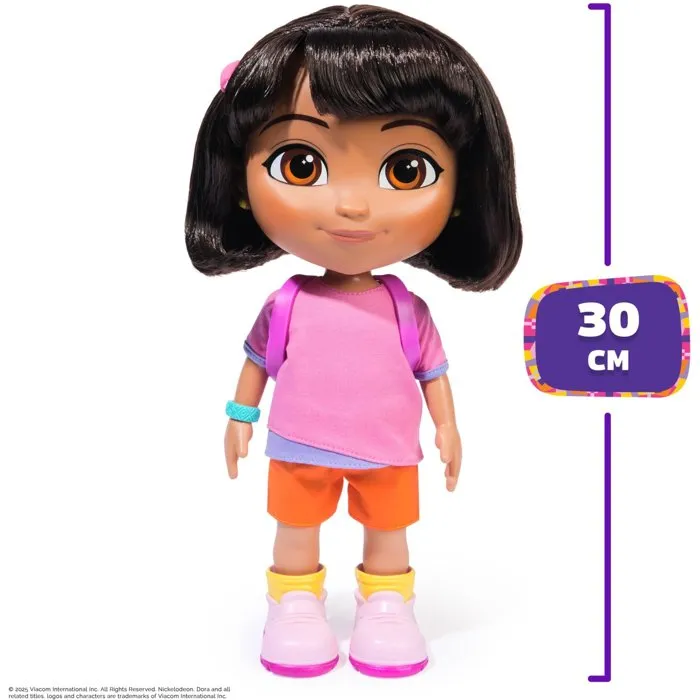 Spin Master Muñeca Dora Canta y Explora SPI6071564 - Dora la Exploradora, A partir de 3 años