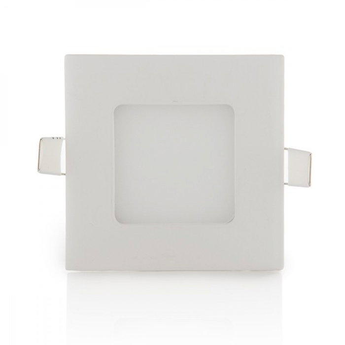 Placa LED Cuadrada 3W 6000K Blanco Frío