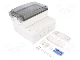 FIBOX CARDMASTER ABS17/16-3 Carcasa de pared gris