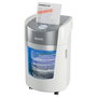 LEITZ IQ OptiMax Small Office 350 Destructora de papel Microcorte P-5, Blanco