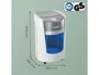 LEITZ IQ OptiMax Small Office 350 Destructora de papel Microcorte P-5, Blanco