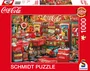 Schmidt Spiele SCH4001504599157 Puzzle 1000 Piezas Coca Cola Nostalgia, para A Partir de 14 Años
