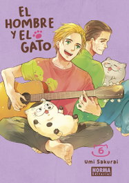 El hombre y el gato 06, Umi Sakurai - Norma Editorial