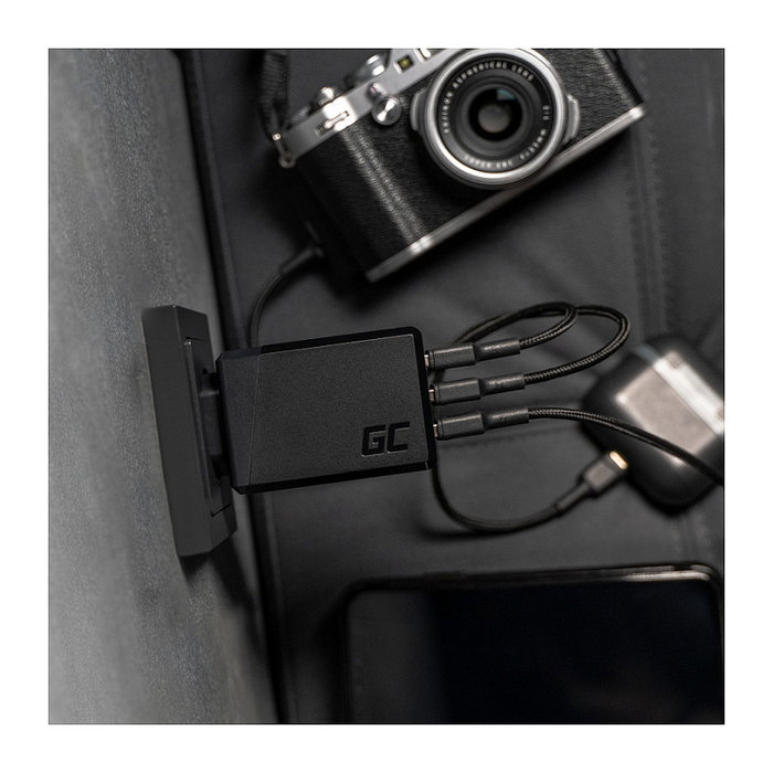 Green Cell Cargador de red CHARGC03 3x USB 30W Negro Green Cell Cargador de red CHARGC03 3x USB 30W Negro
