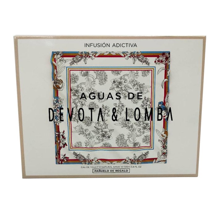 DEVOTA LOMBA Aguas de Devota Lomba Infusión Adictiva Eau de Toilette 100ml + Pañuelo DEVOTA LOMBA Aguas de Devota Lomba Infusión Adictiva Eau de Toilette 100ml + Pañuelo