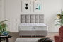 Hanah Home Colchón Enrollable Blue Pocket RollPack 80x180 Individual Color Blanco Confort Ortopédico Doble Cara Todo Estación