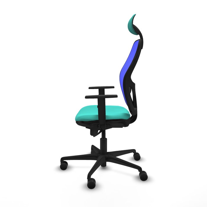 PIQUERAS Y CRESPO Silla de oficina Jorquera Turquesa y Azul PIQUERAS Y CRESPO Silla de oficina Jorquera Turquesa y Azul