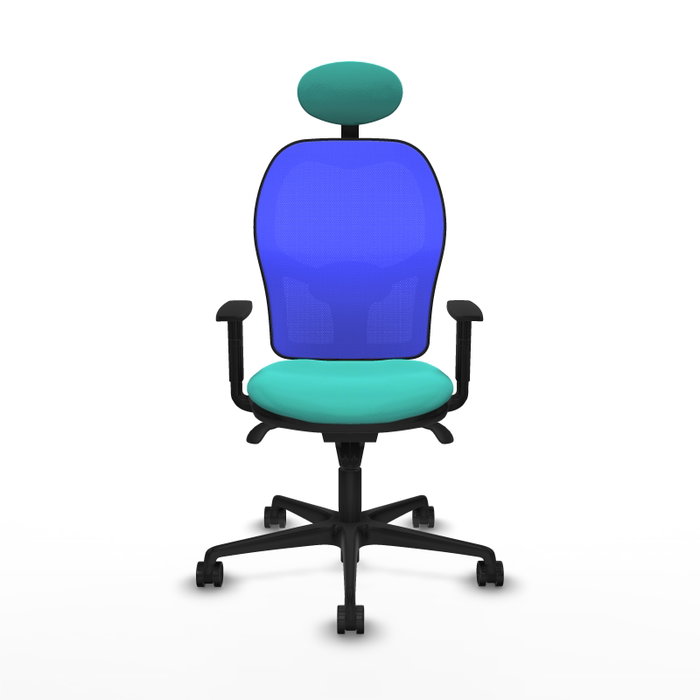 PIQUERAS Y CRESPO Silla de oficina Jorquera Turquesa y Azul PIQUERAS Y CRESPO Silla de oficina Jorquera Turquesa y Azul