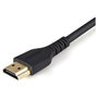 StarTech.com Cable HDMI 1 m, 4K 60Hz HDR, HDMI 2.0 High Speed con Ethernet y Tornillos de Bloqueo - HDMM1MLS