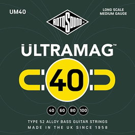 Juego de Cuerdas Rotosound Ultramag para Bajo Um40