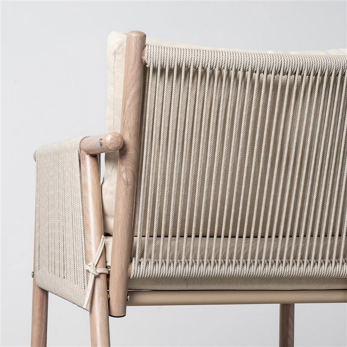 Conjunto Jardín Salina Acero-Rattán Pe 1 cm