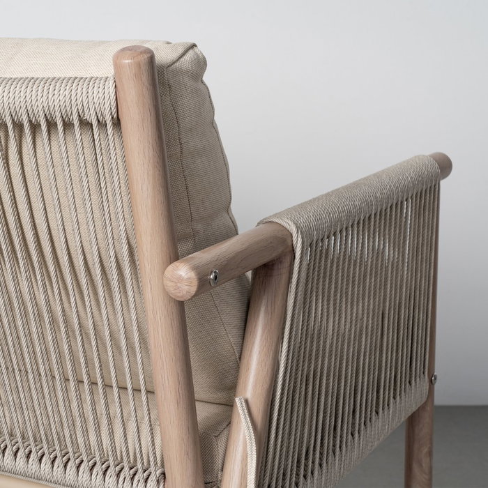 Conjunto Jardín Salina Acero-Rattán Pe 1 cm