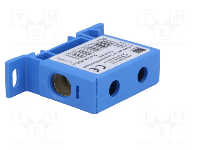 PAWBOL Conector de Carril 125A 600V Azul 50mm2
