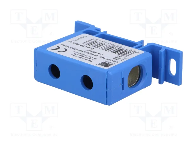 PAWBOL Conector de Carril 125A 600V Azul 50mm2