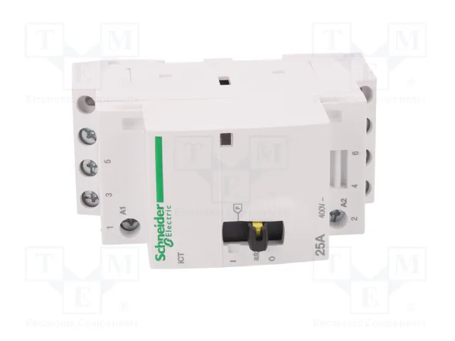 SCHNEIDER ELECTRIC Contactor ICT 3-polar 25A 220÷240VAC SCHNEIDER ELECTRIC Contactor ICT 3-polar 25A 220÷240VAC
