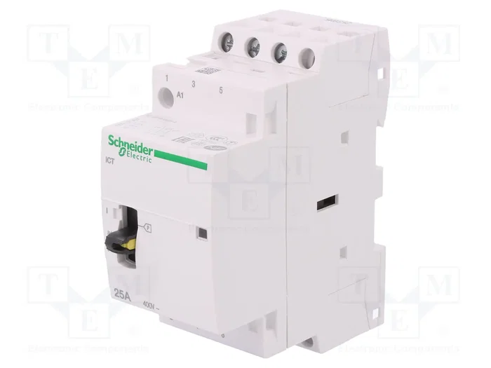 SCHNEIDER ELECTRIC Contactor ICT 3-polar 25A 220÷240VAC SCHNEIDER ELECTRIC Contactor ICT 3-polar 25A 220÷240VAC