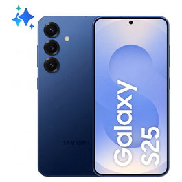 Samsung Galaxy S25 Smartphone 256 GB 12 GB RAM 5G Dynamic AMOLED 6.2" 50 MP Cámara Triple Android 15 Color Navy Versión EU