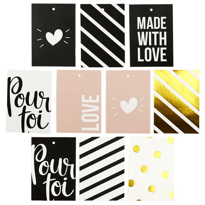 Party Time Juego De 10 Etiquetas Para Regalo Party Time