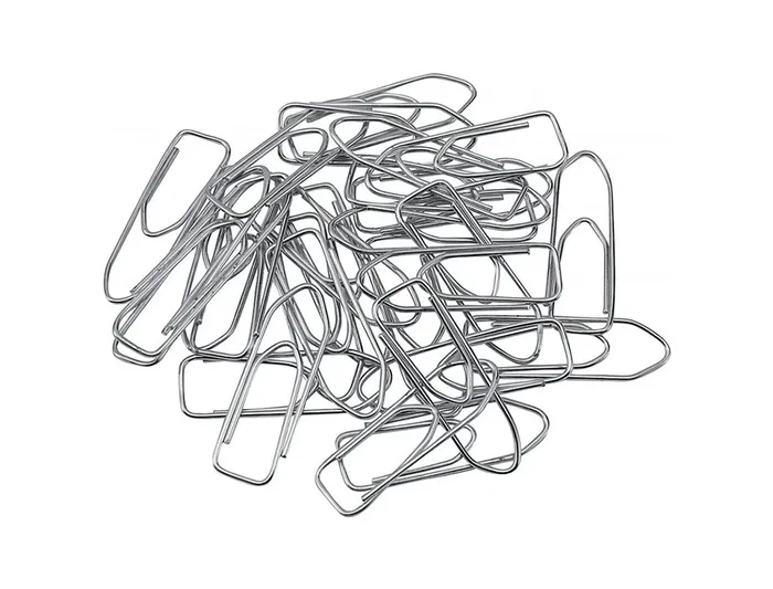 Q-connect Clips n 1 picos niquelados 20 mm punta caja de 100 unidades