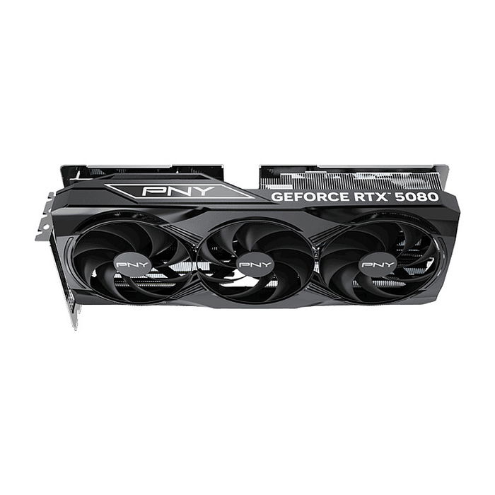 PNY GeForce RTX 5080 16GB GDDR7 Triple Fan PCI Express x16 5.0 Tarjeta Gráfica