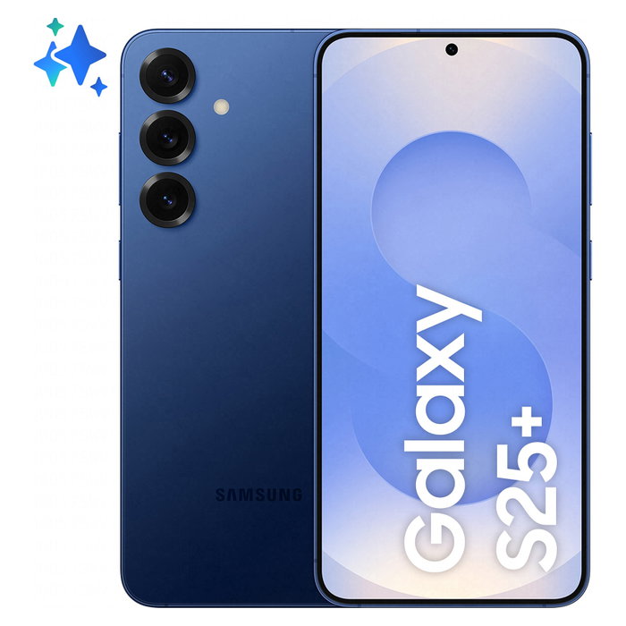Samsung Galaxy S25+ 256GB 12GB RAM 5G Smartphone Libre 6.7" Triple Cámara 50MP Color Marina Samsung Galaxy S25+ 256GB 12GB RAM 5G Smartphone Libre 6.7" Triple Cámara 50MP Color Marina