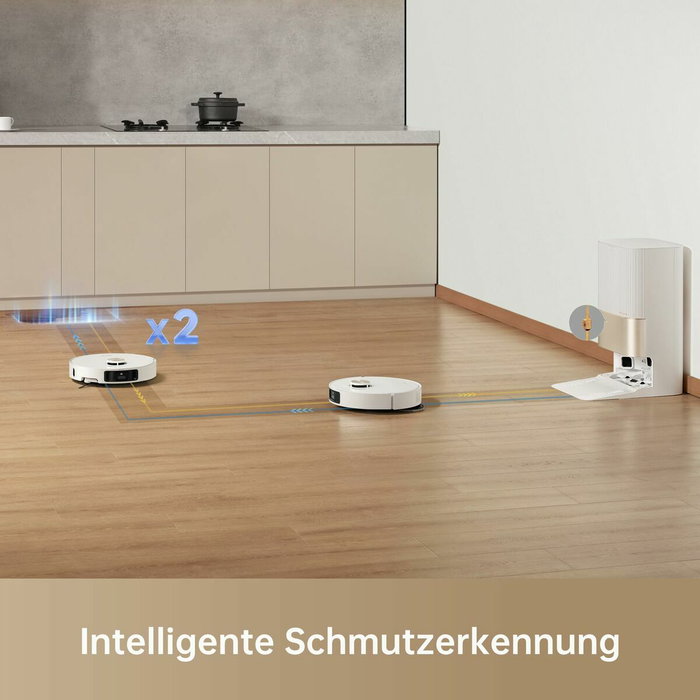 Dreame X40 Ultra Complete Robot Aspirador y Lavador Blanco