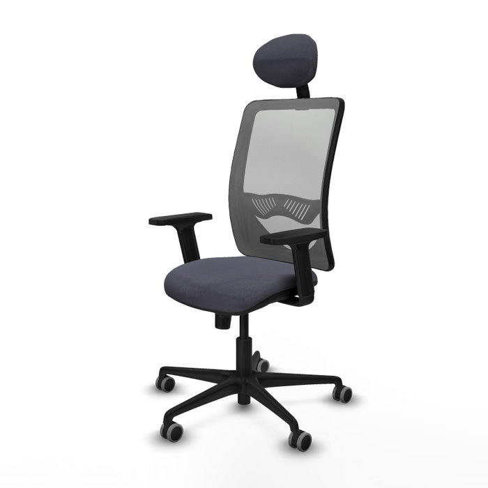 PIQUERAS Y CRESPO Silla de oficina Zulema con mecanismo Sincro, Gris PIQUERAS Y CRESPO Silla de oficina Zulema con mecanismo Sincro, Gris