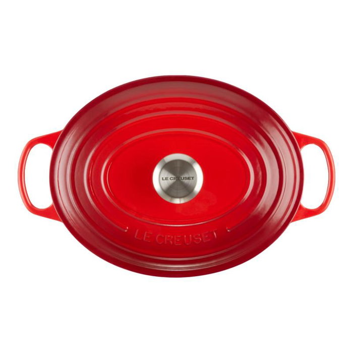 Le Creuset Signature Casserole oval 27 cm cerise