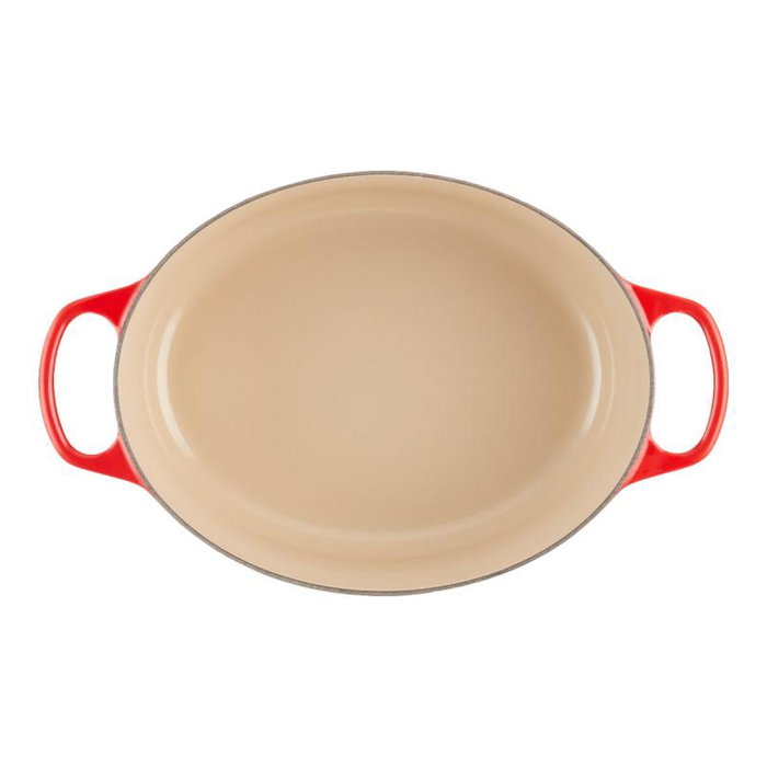 Le Creuset Signature Casserole oval 27 cm cerise