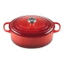 Le Creuset Signature Casserole oval 27 cm cerise