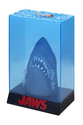 SD Toys Jaws Figura Póster 3D 50 Aniversario con Luz LED