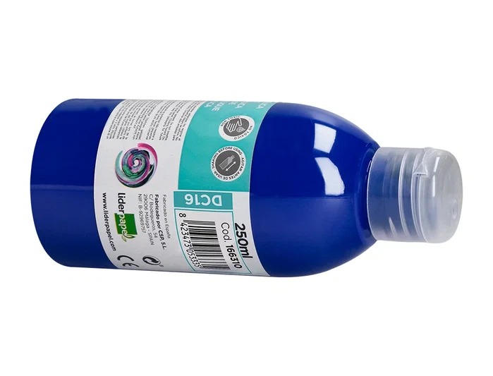 Liderpapel Pintura acrílica Azul ultramar 250 ml Liderpapel Pintura acrílica Azul ultramar 250 ml