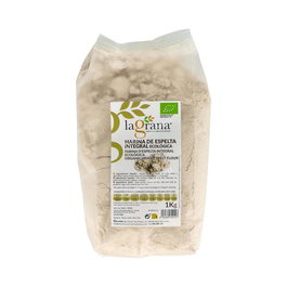 LA GRANA Harina de Espelta Integral 1kg Eco