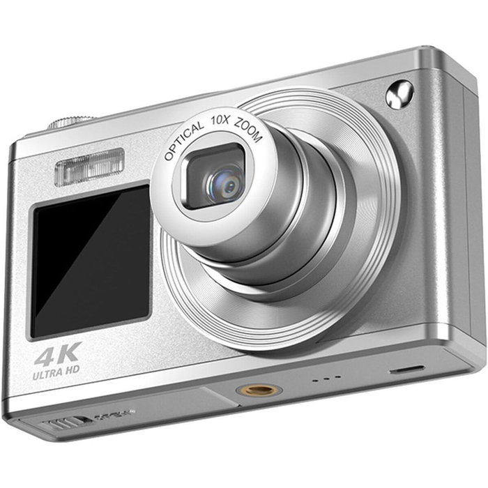 AgfaPhoto Realishot DC9200 Cámara Digital Compacta 24MP 10x Zoom Plateada