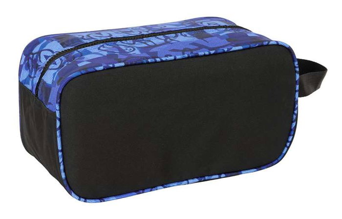 Zapatillero de Viaje El Niño Roller Azul Negro 29 x 15 x 14 cm