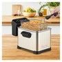 Tefal Family Pro FR507D Freidora Digital de 4 L, Acero inoxidable/Negro