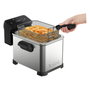 Tefal Family Pro FR507D Freidora Digital de 4 L, Acero inoxidable/Negro