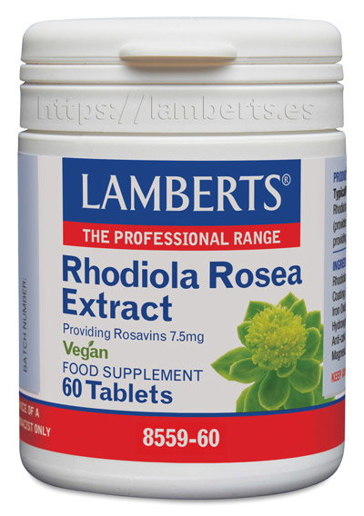 LAMBERTS Rhodiola Rosea 250 mg 60 cápsulas