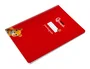 Liderpapel Cuaderno Espiral A4 Pautaguía Tapa Blanda 80 Hojas 75gr Cuadro Pautado 3mm Color Rojo