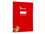 Liderpapel Cuaderno Espiral A4 Pautaguía Tapa Blanda 80 Hojas 75gr Cuadro Pautado 3mm Color Rojo