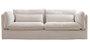 DKD Home Decor Sofá Moderno Blanco Roto 230 x 98 x 90 cm