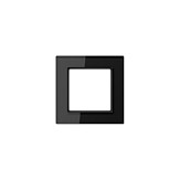Jung AC 581 GL SW Rahmen 1f Marco para 1 mecanismo negro