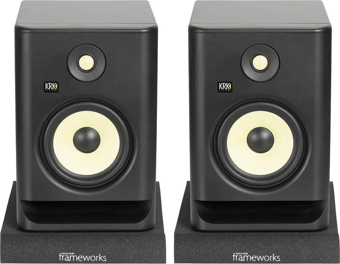 FRAMEWORKS Almohadillas de espuma de aislamiento para monitores de estudio Medium