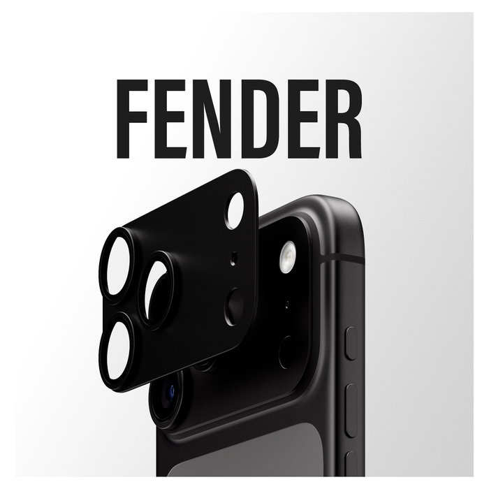 PanzerGlass Fender Camera Lens Protector para iPhone 18 Pro Max, Púrpura