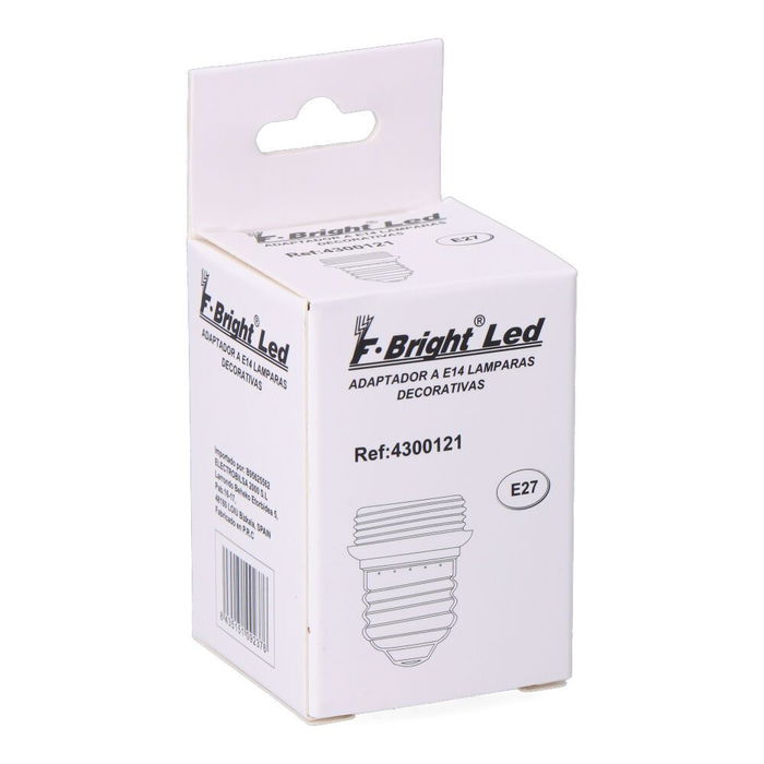 F-Line Adaptador de E27 a E14 para Lámparas Decorativas Conversor de Casquillos F-Line Adaptador de E27 a E14 para Lámparas Decorativas Conversor de Casquillos