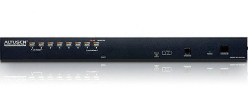 Aten KH1508Ai Interruptor KVM de Alta Densidad Montaje en Rack Negro