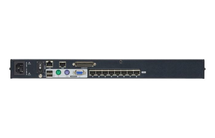 Aten KH1508Ai Interruptor KVM de Alta Densidad Montaje en Rack Negro Aten KH1508Ai Interruptor KVM de Alta Densidad Montaje en Rack Negro