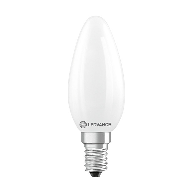 OSRAM LED CLASSIC B DIM P Bombilla LED CLB40 DIM 3.4W E14 Dimmable, 470 lm, Blanco Cálido 2700K, Forma Vela
